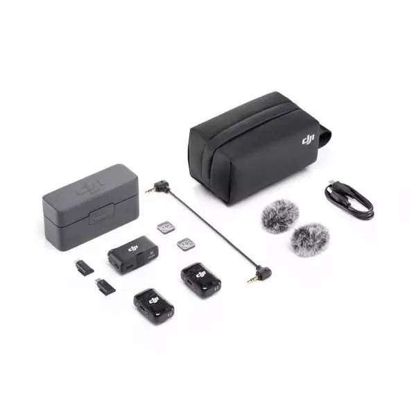 DJI MIC 2 (2TX + 1RX + CHARGING CASE) (FCC)