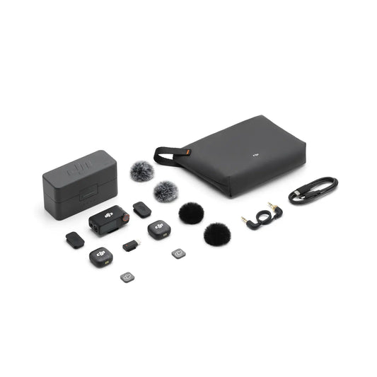 DJI MIC 3 (2 TX + 1 RX + CHARGING CASE)
